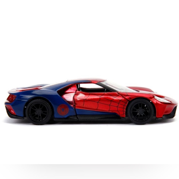 Jada Marvel Spider-Man Ford GT Car NWT - Picture 4 of 12